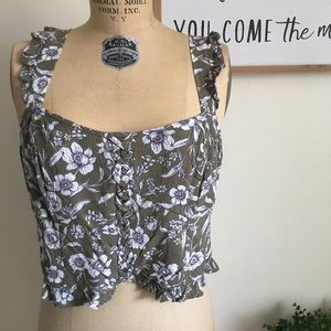 Green Floral Crop